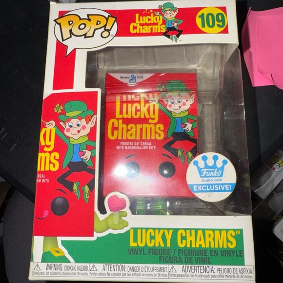 Funko Other - Funko Pop Lucky Charms Red and Green Vinyl Figure